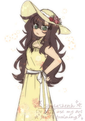 Yellow Beach Outfit